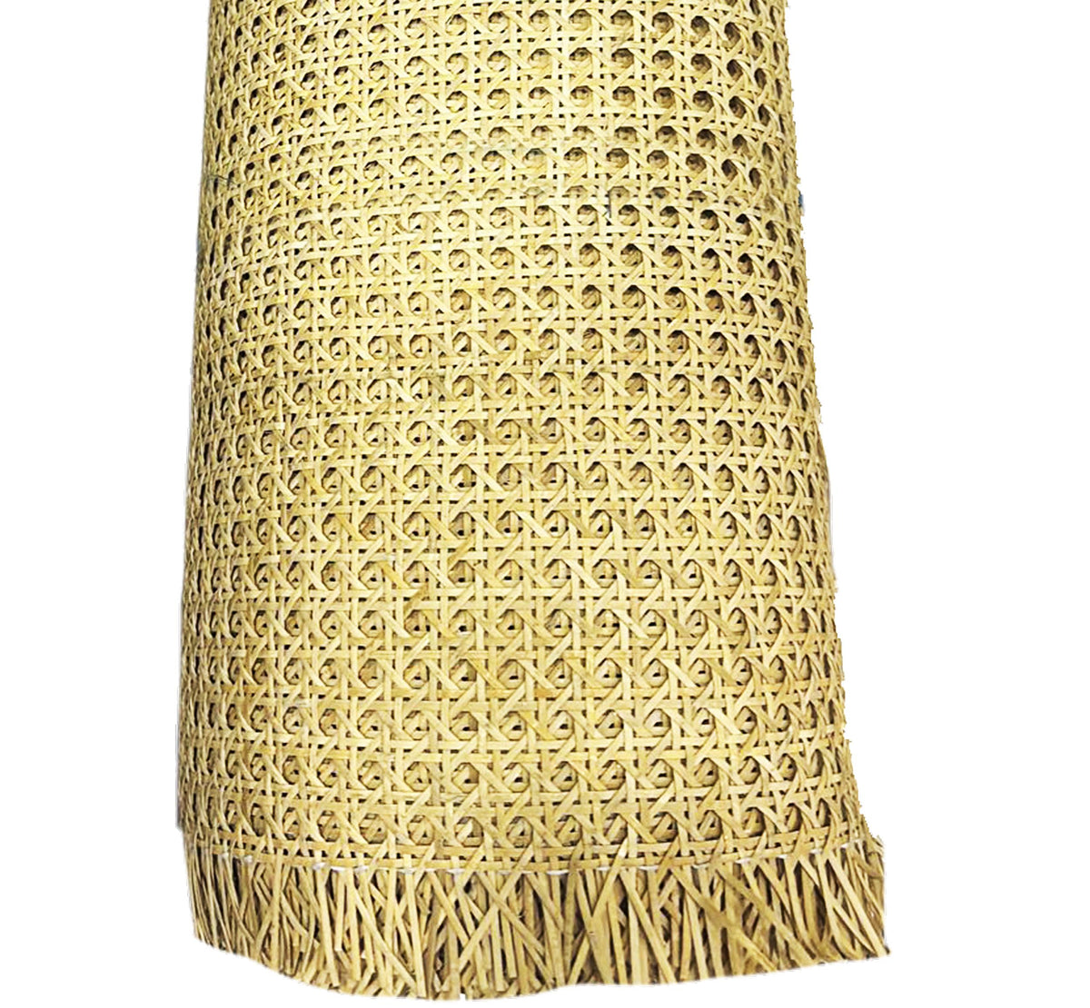 Handmade Rattan Cane Webbing, Natural Brown, Open Weave
