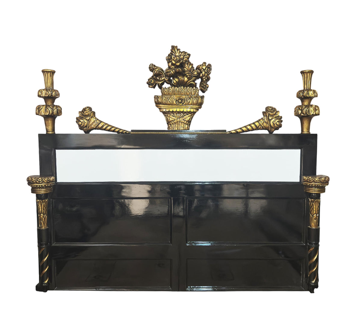 Giltwood  King/Queen Bed Frame, Ornate  Style Design