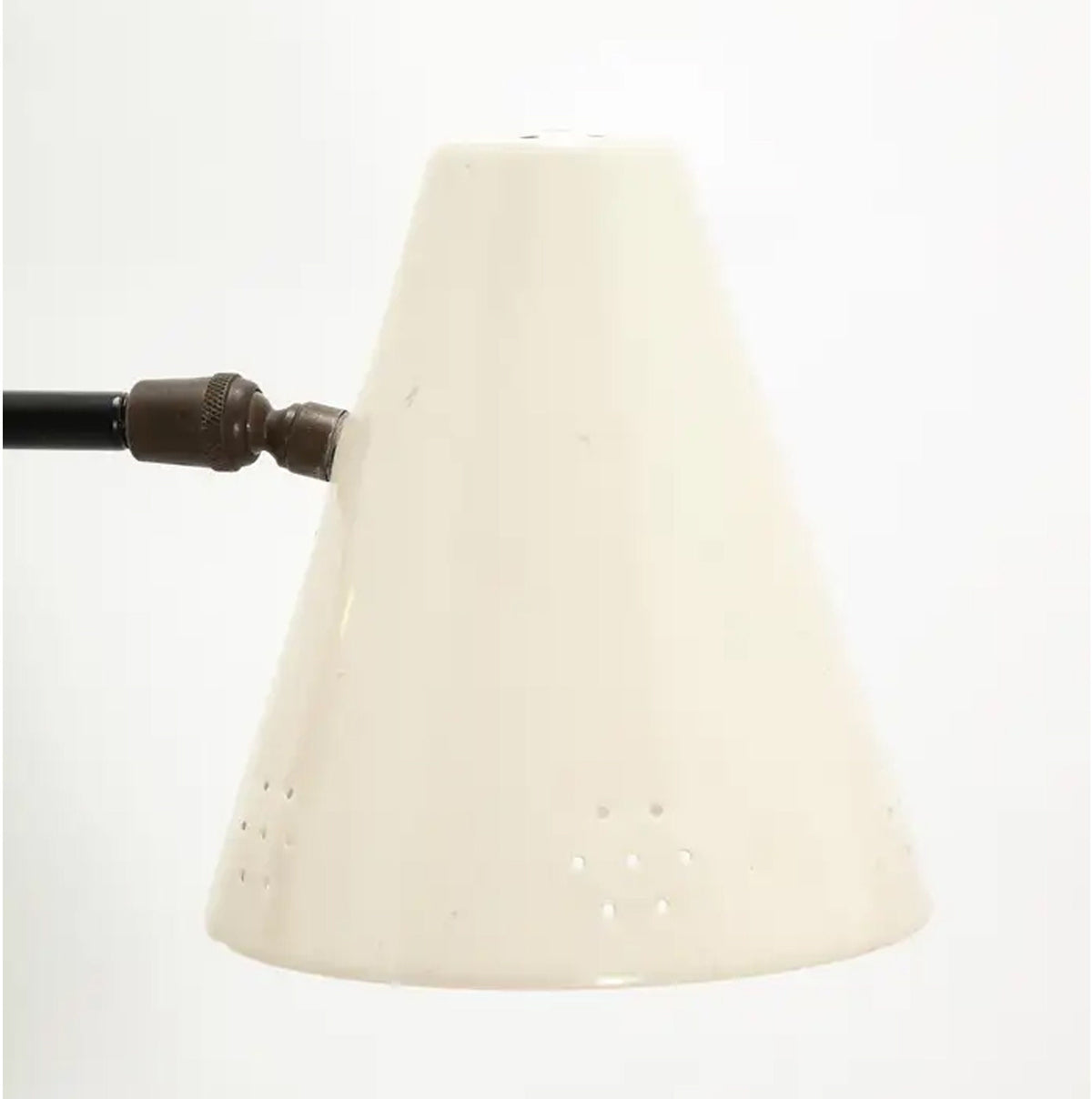 Handcrafted Brass Wall Sconce, Mid-Century Style Wall Light