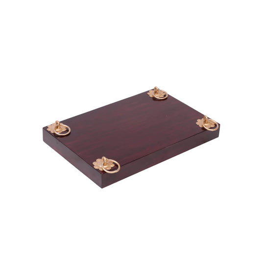 Wooden Compact Swing, handmade Wood Brass Ceiling Hanging Fixture, Home Decor, traditional Jhula