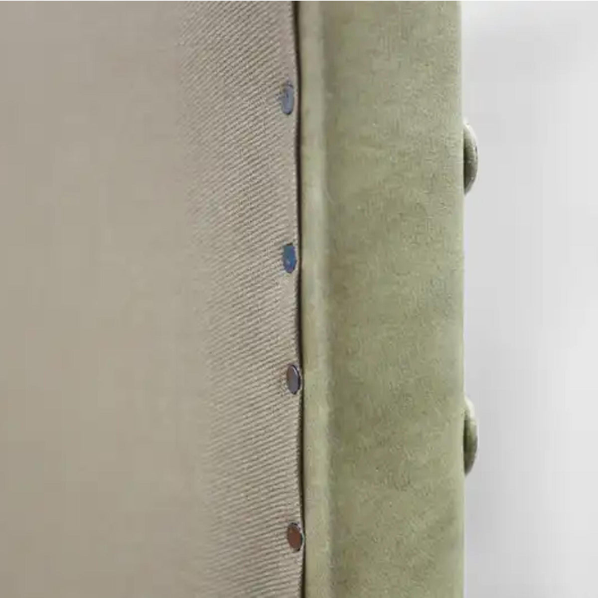 Handmade Tan Leather Tufted Bed: Oakwood  Bed Frame